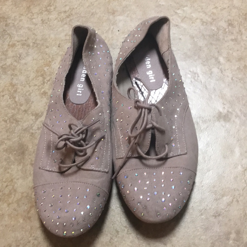 Sparkly flats